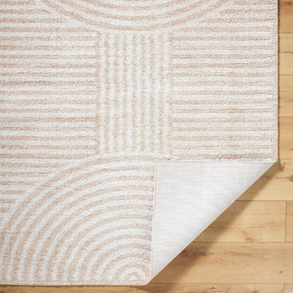 Surya Fossay Shag FSG-2332 Light Beige Modern Machinemade Rug