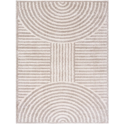 Surya Fossay Shag FSG-2335 Light Beige Modern Machinemade Rug