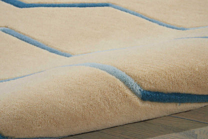 Nourison Home Contour  Ivory  Contemporary