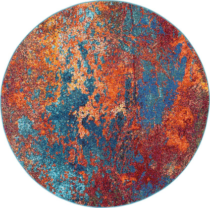 Nourison Home Celestial CES08 Atlantic Contemporary Power-loomed Rugs