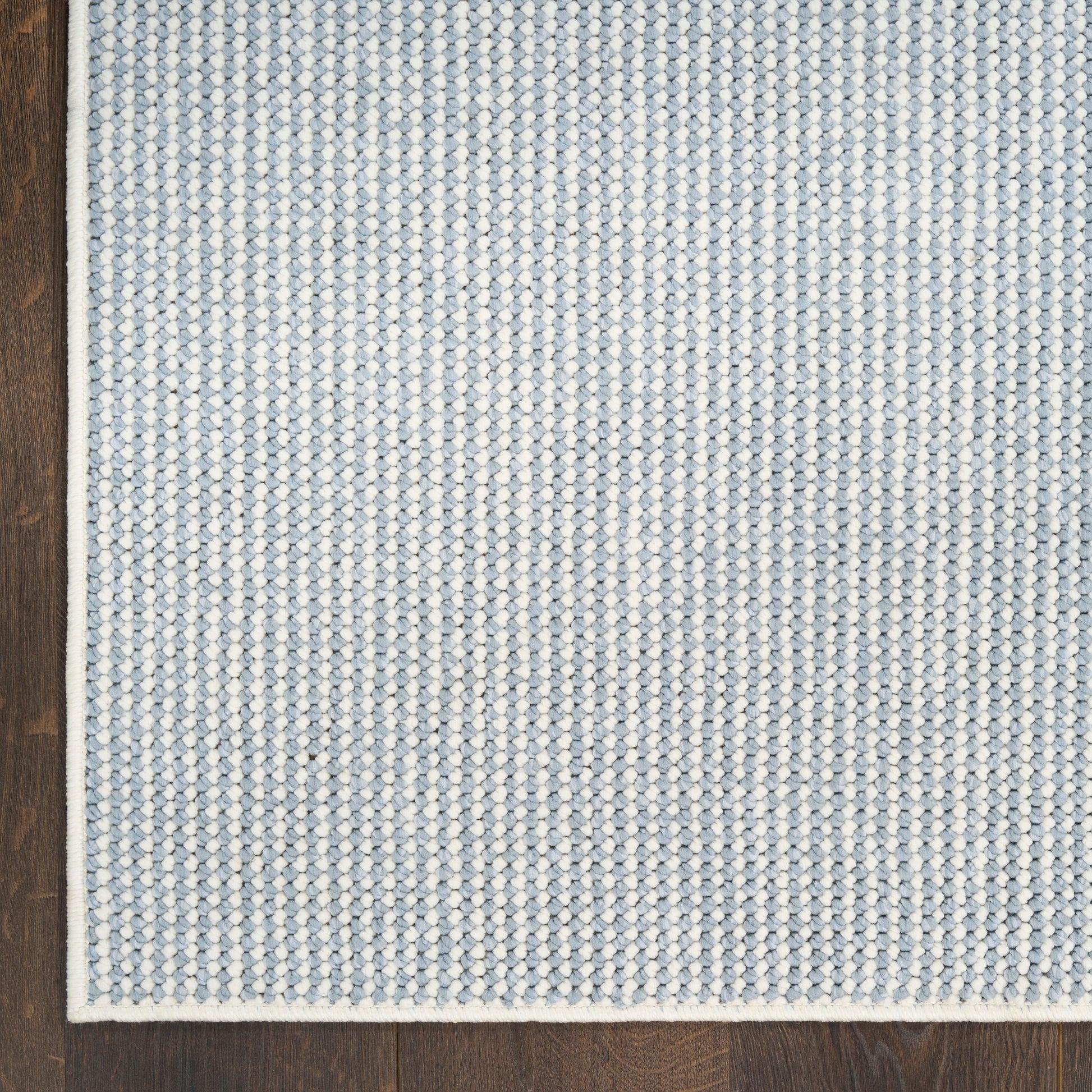 Nourison Home Natural Texture  Ivory Blue  Contemporary