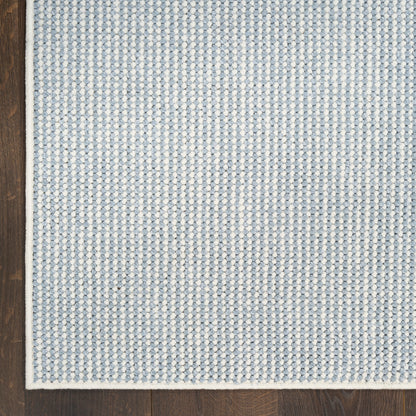 Nourison Home Natural Texture  Ivory Blue  Contemporary
