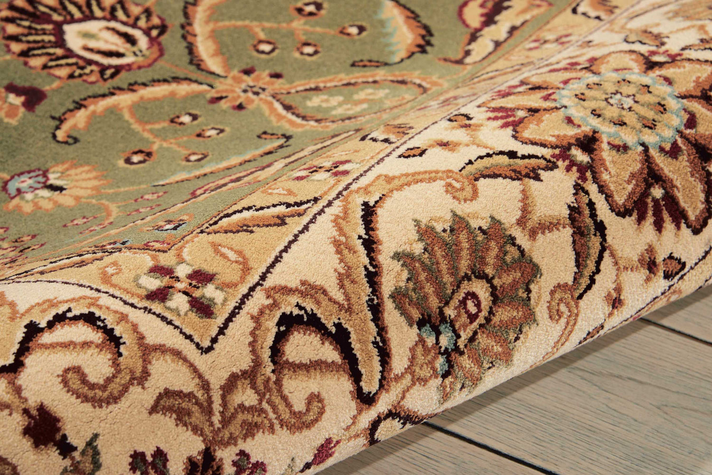 Nourison Home Persian Crown  Green  Traditional