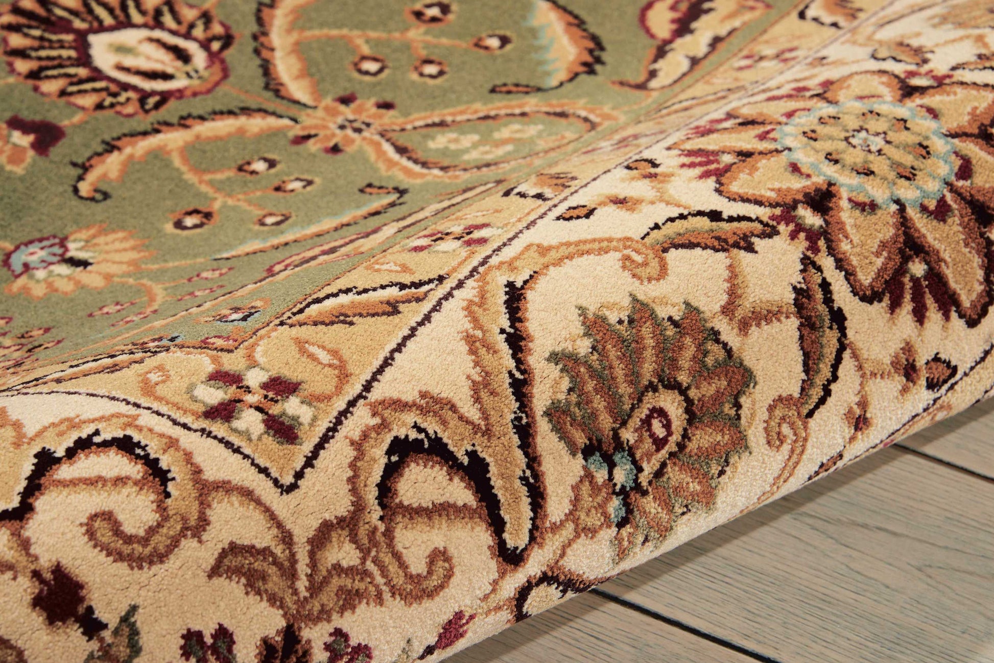 Nourison Home Persian Crown  Green  Traditional