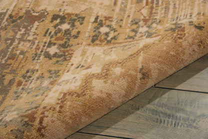 Nourison Home Silk Elements  Beige  Traditional