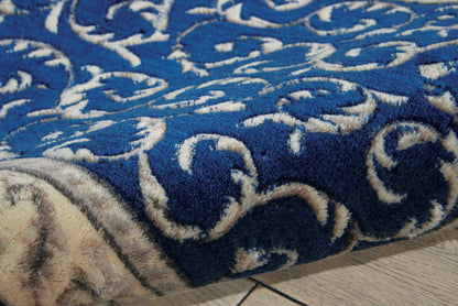 Nourison Home Somerset  Navy  Traditional