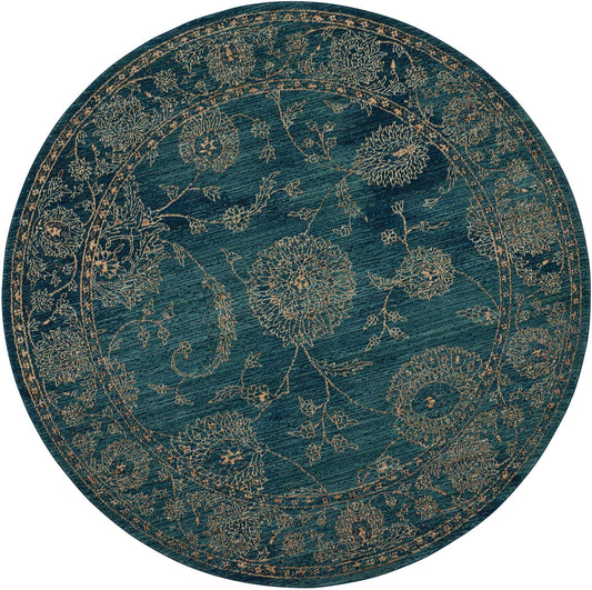 Nourison Home Nourison 2020  Teal  Traditional