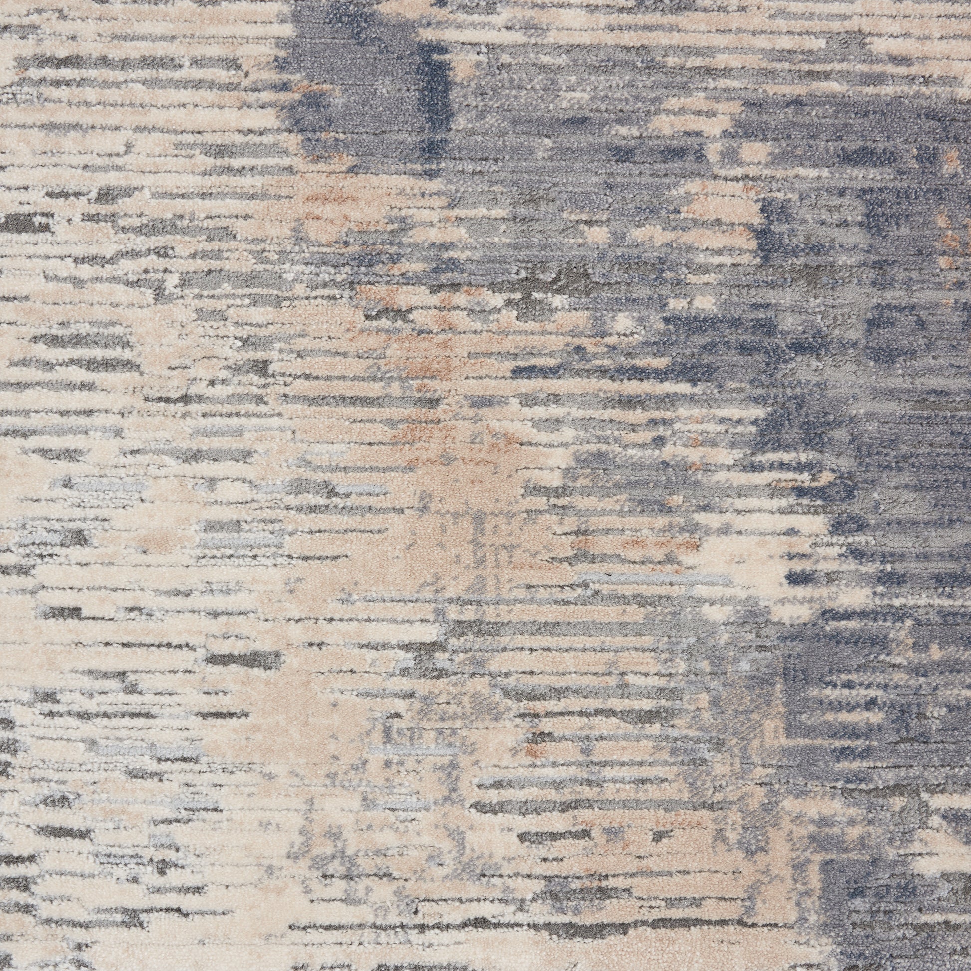 Nourison Home Rustic Textures  Beige Grey  Contemporary