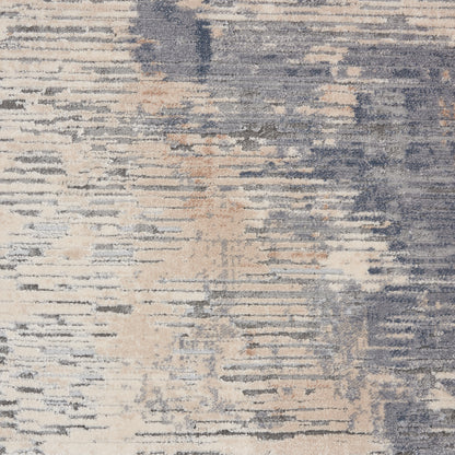 Nourison Home Rustic Textures  Beige Grey  Contemporary
