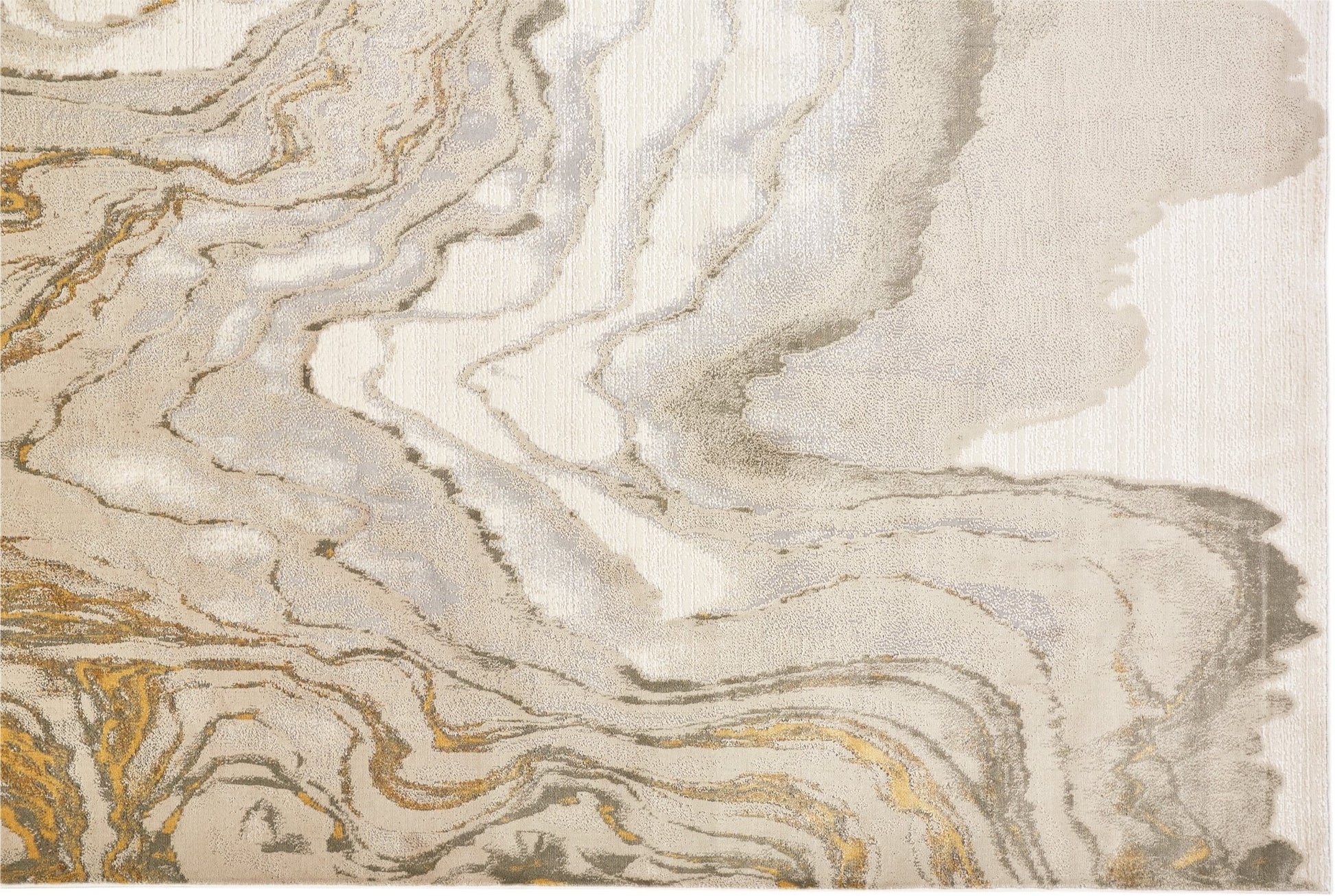 Feizy Waldor 3602F Ivory Modern/Casual/Bohemian & Eclec Machine Woven Rug - Rugs - Feizy - Atlanta Designer Rugs