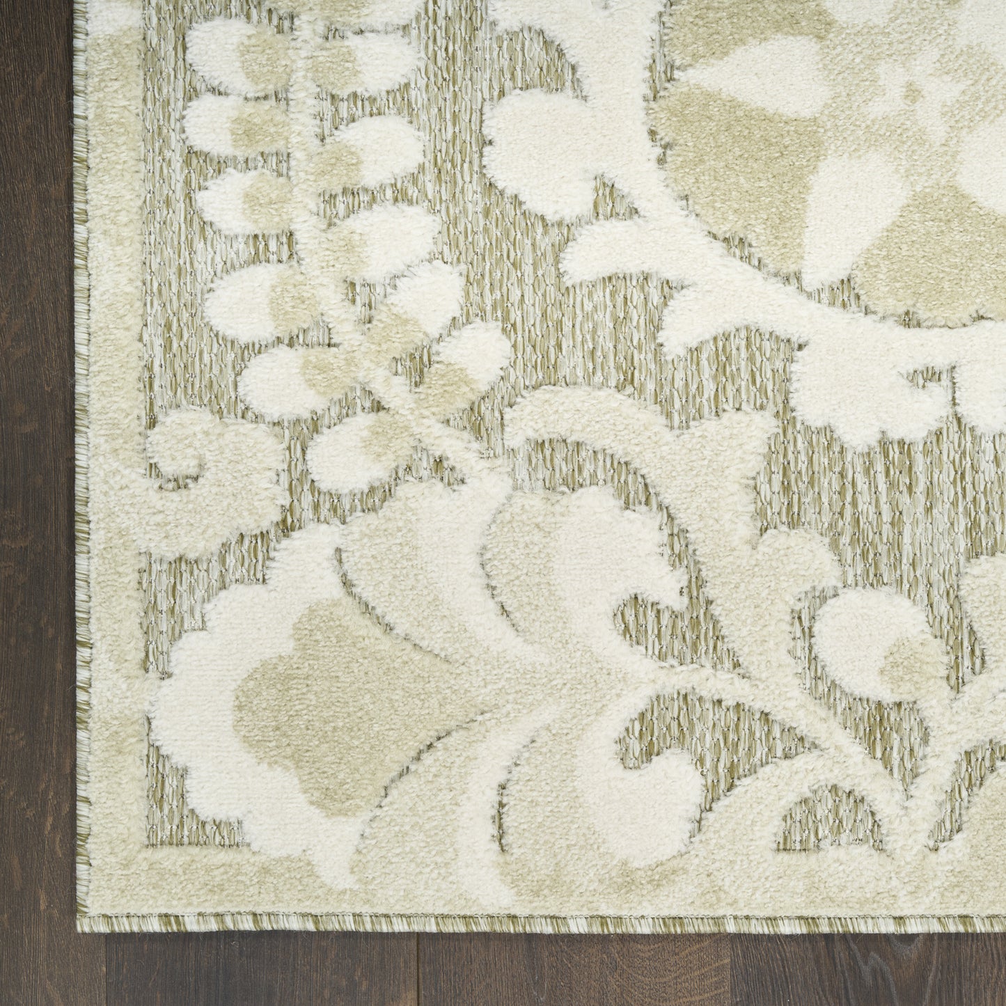 Nourison Home Aloha  Ivory Sage  Contemporary