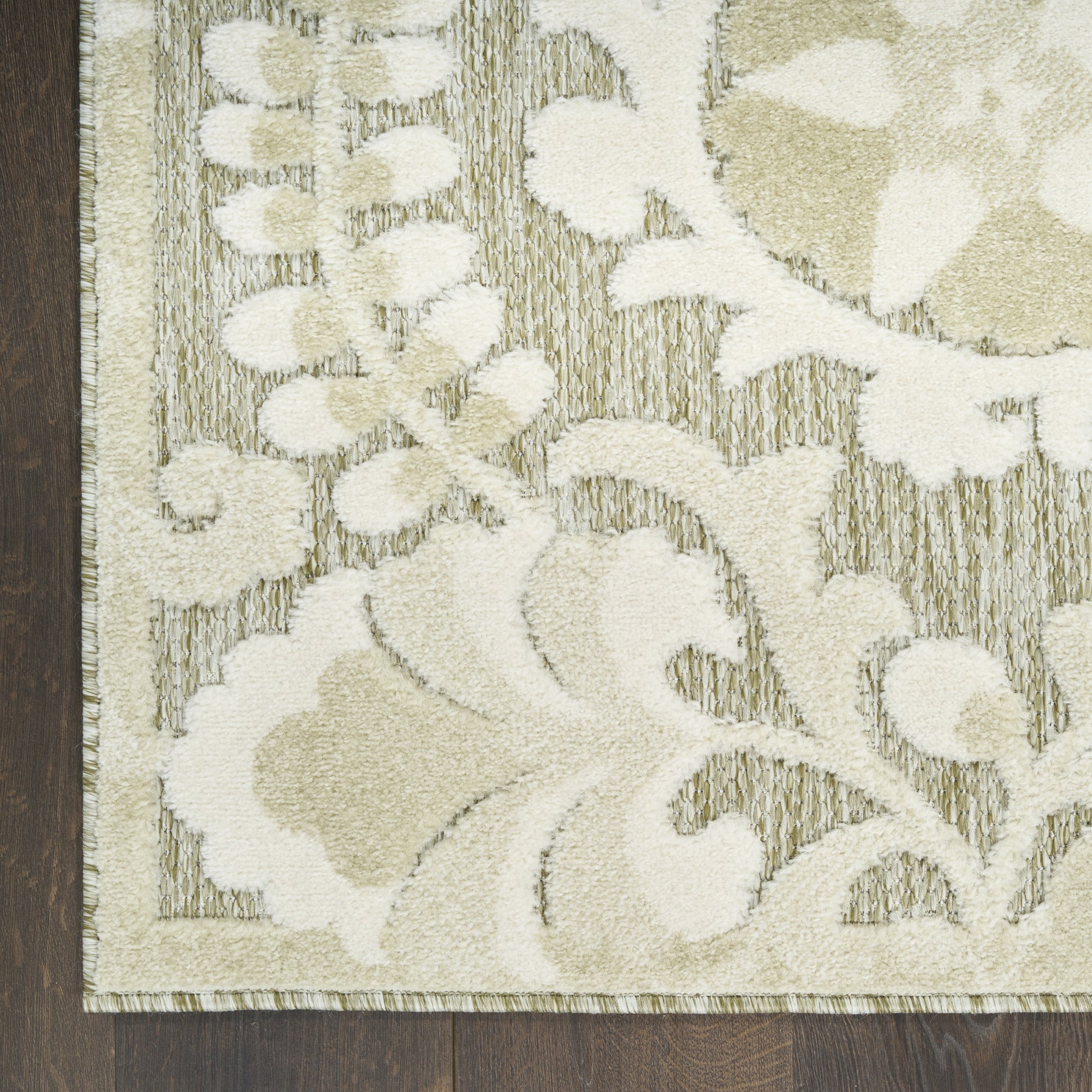 Nourison Home Aloha  Ivory Sage  Contemporary