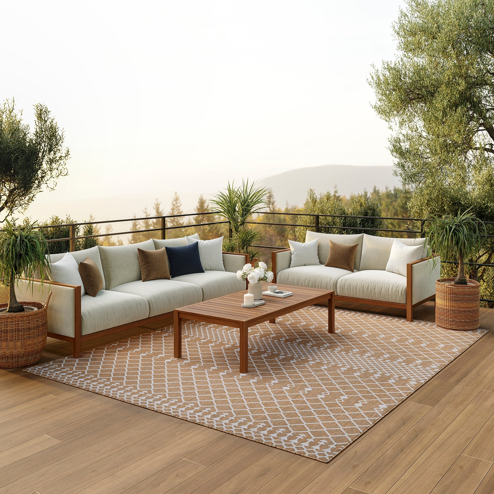 Nourison Home Positano  Jute  Contemporary