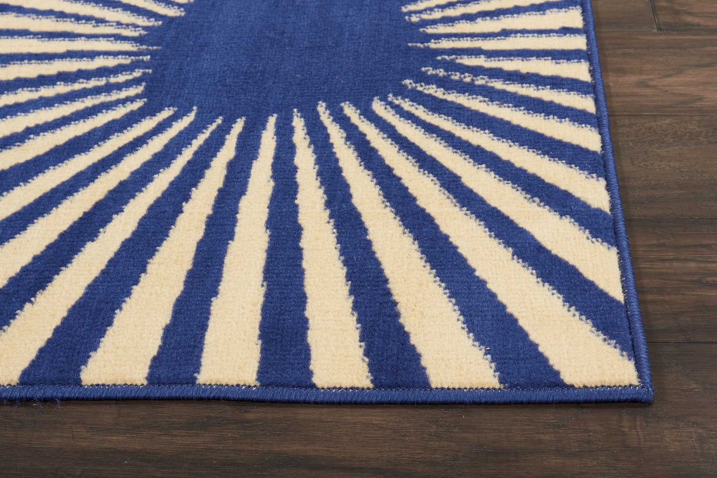 Nourison Home Grafix  Navy  Contemporary