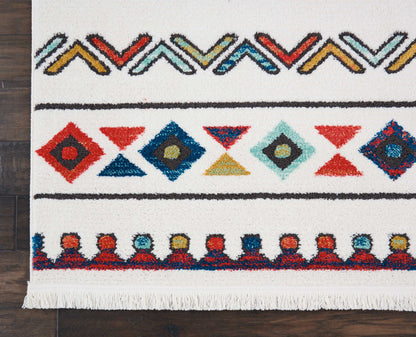 Nourison Home South Western  White  Transitional