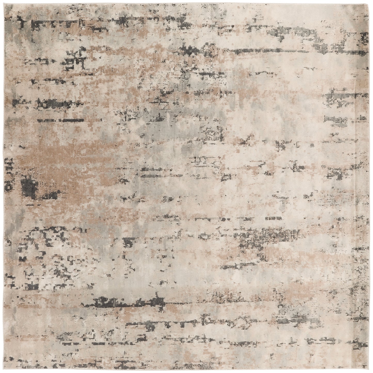 Nourison Home Quarry QUA01 Beige Grey Contemporary Power-loomed Rugs