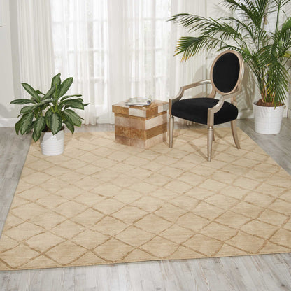 Nourison Home Lunette  Sand  Transitional