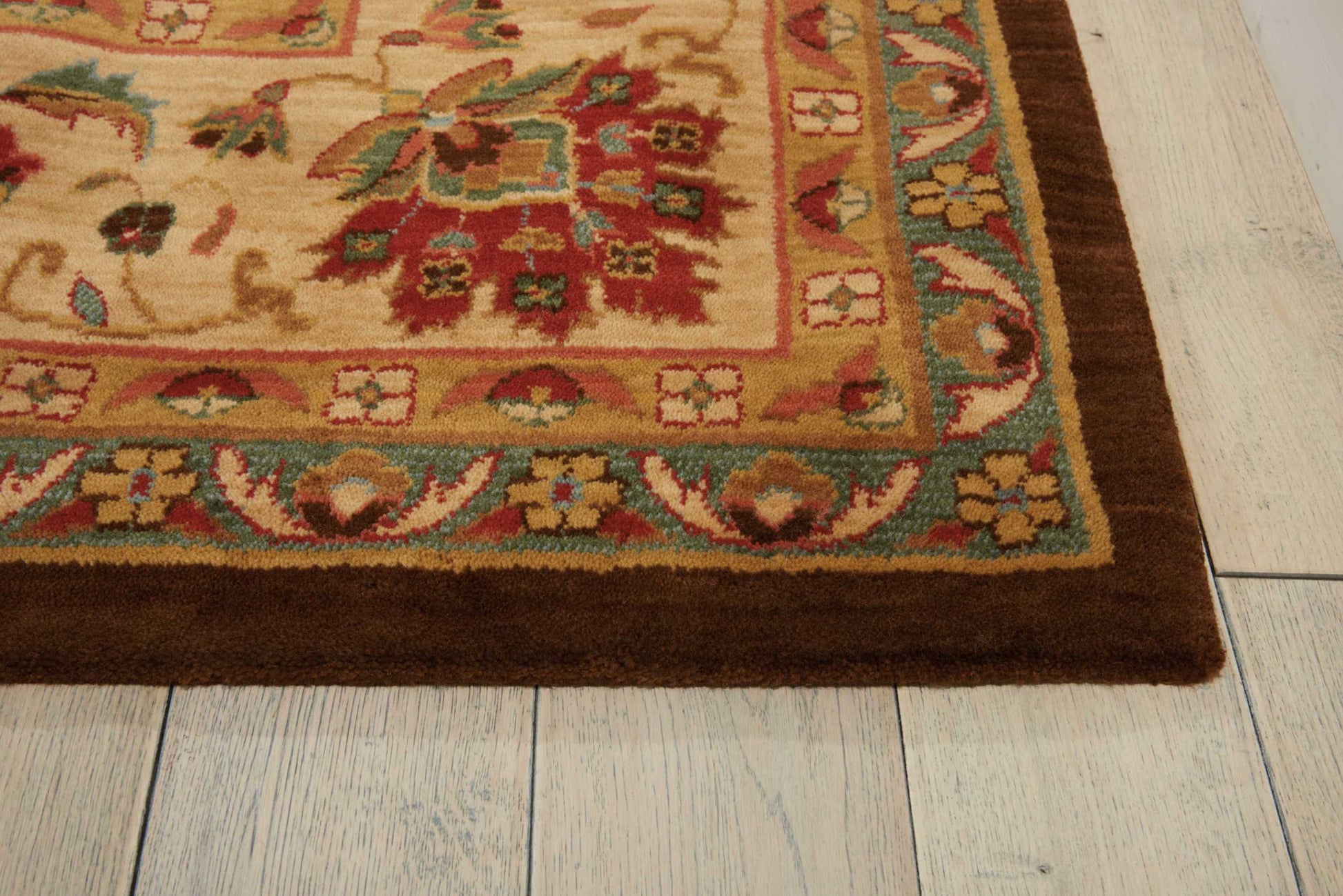 Nourison Home Living Treasures  Brown  Traditional