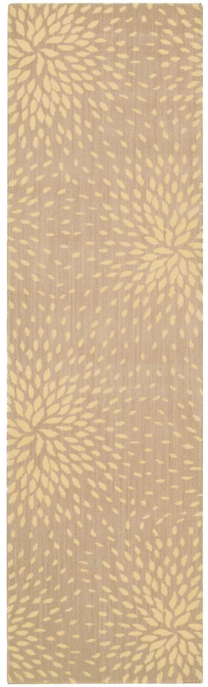 Nourison Home Capri CAP2 Beige Contemporary Loom-woven Rug