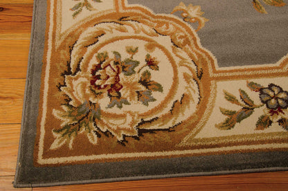 Nourison Home Paramount  Grey Blue  Traditional