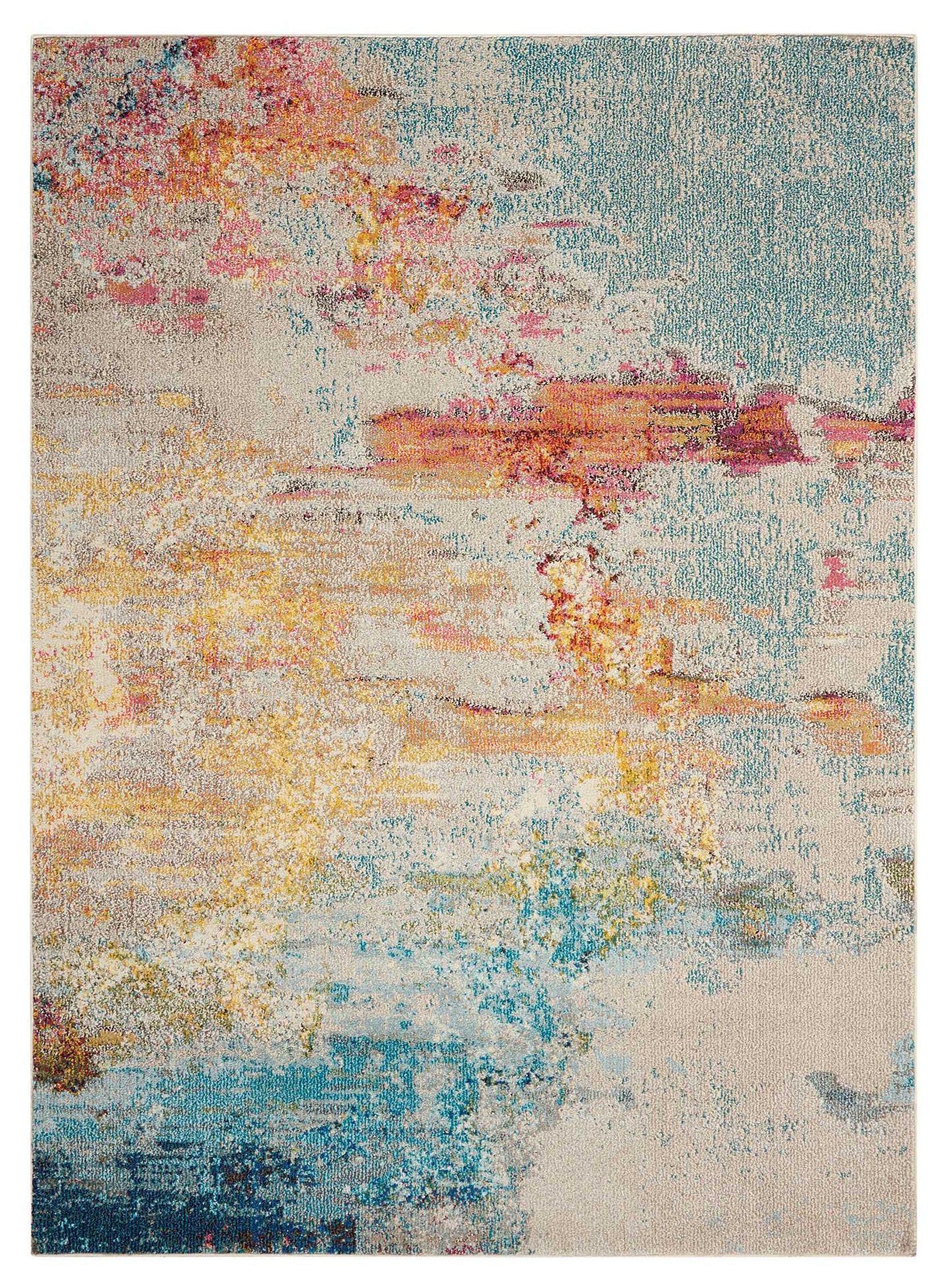 Nourison Home Celestial CES02 Sealife Contemporary Power-loomed Rugs