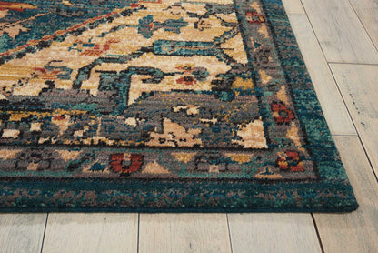 Nourison Home Nourison 2020  Teal  Traditional