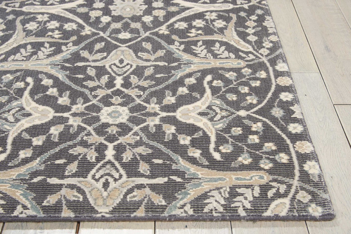 Nourison Home Luminance  Graphite  Transitional