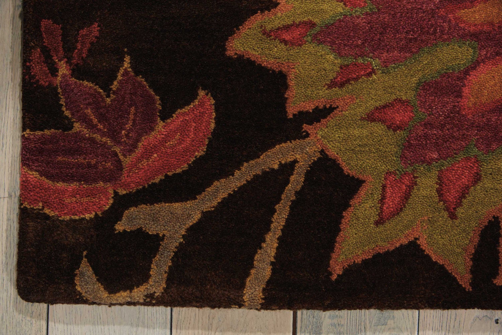 Nourison Home Jaipur  Chocolate  Transitional