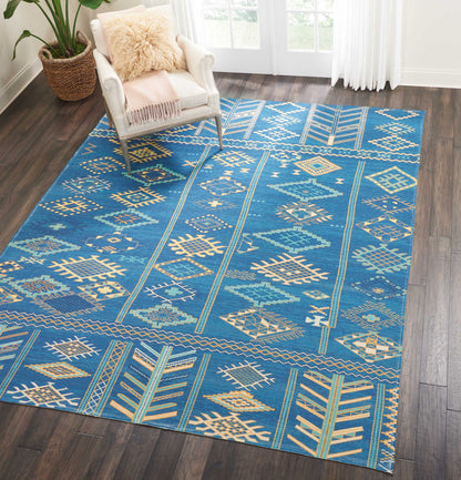 Nourison Home Madera  Denim  Transitional