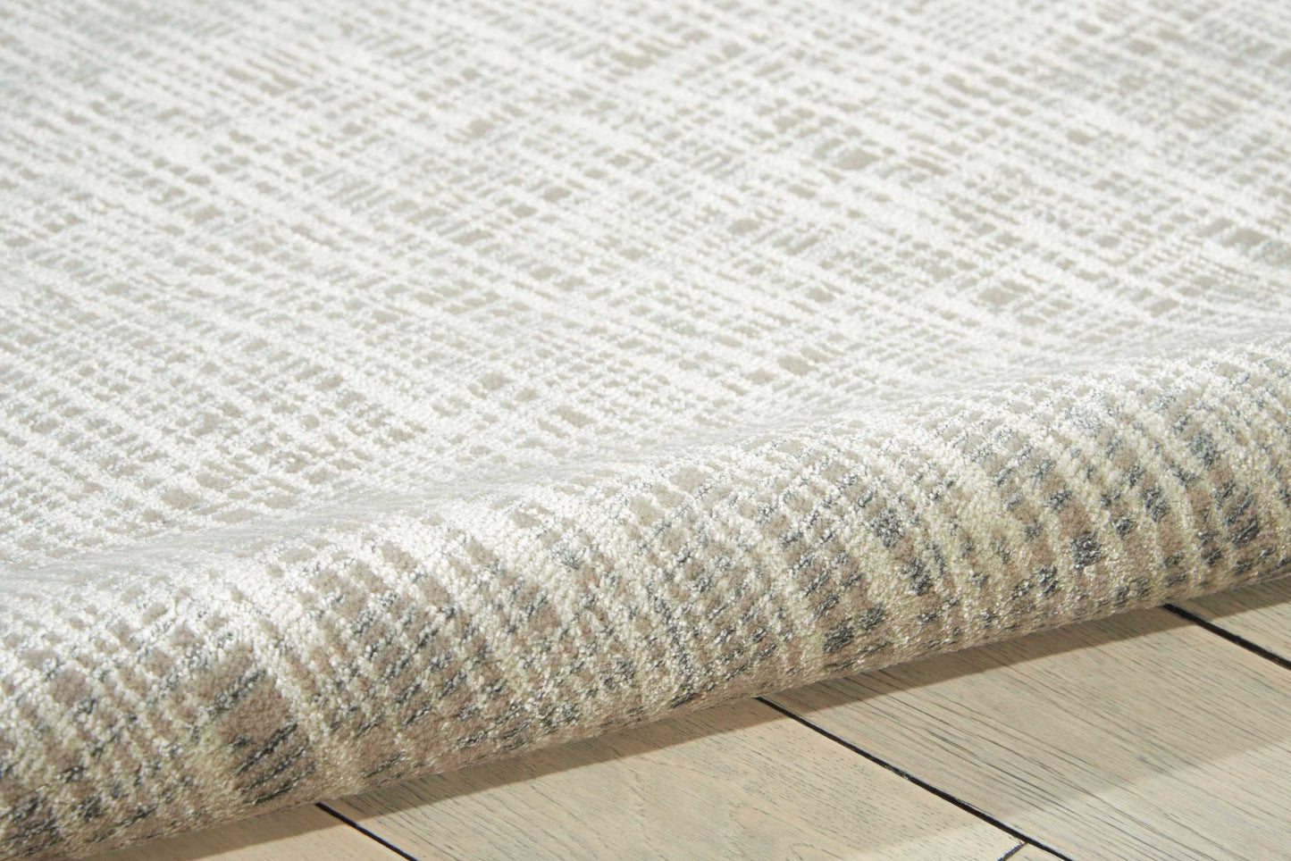 Nourison Home Starlight  Pewter  Contemporary