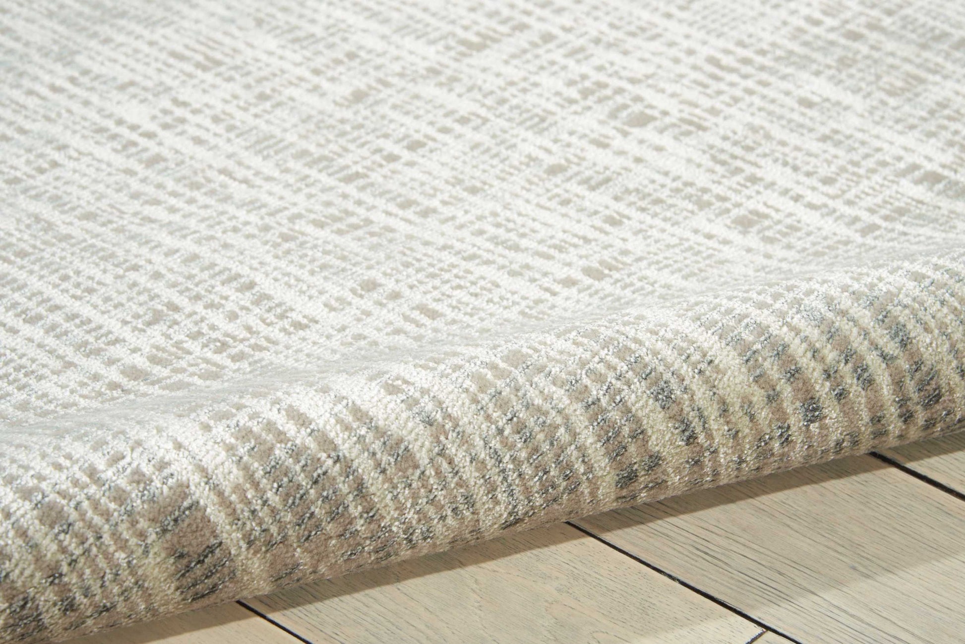 Nourison Home Starlight  Pewter  Contemporary