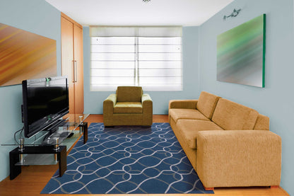 Nourison Home Contour  Denim  Contemporary