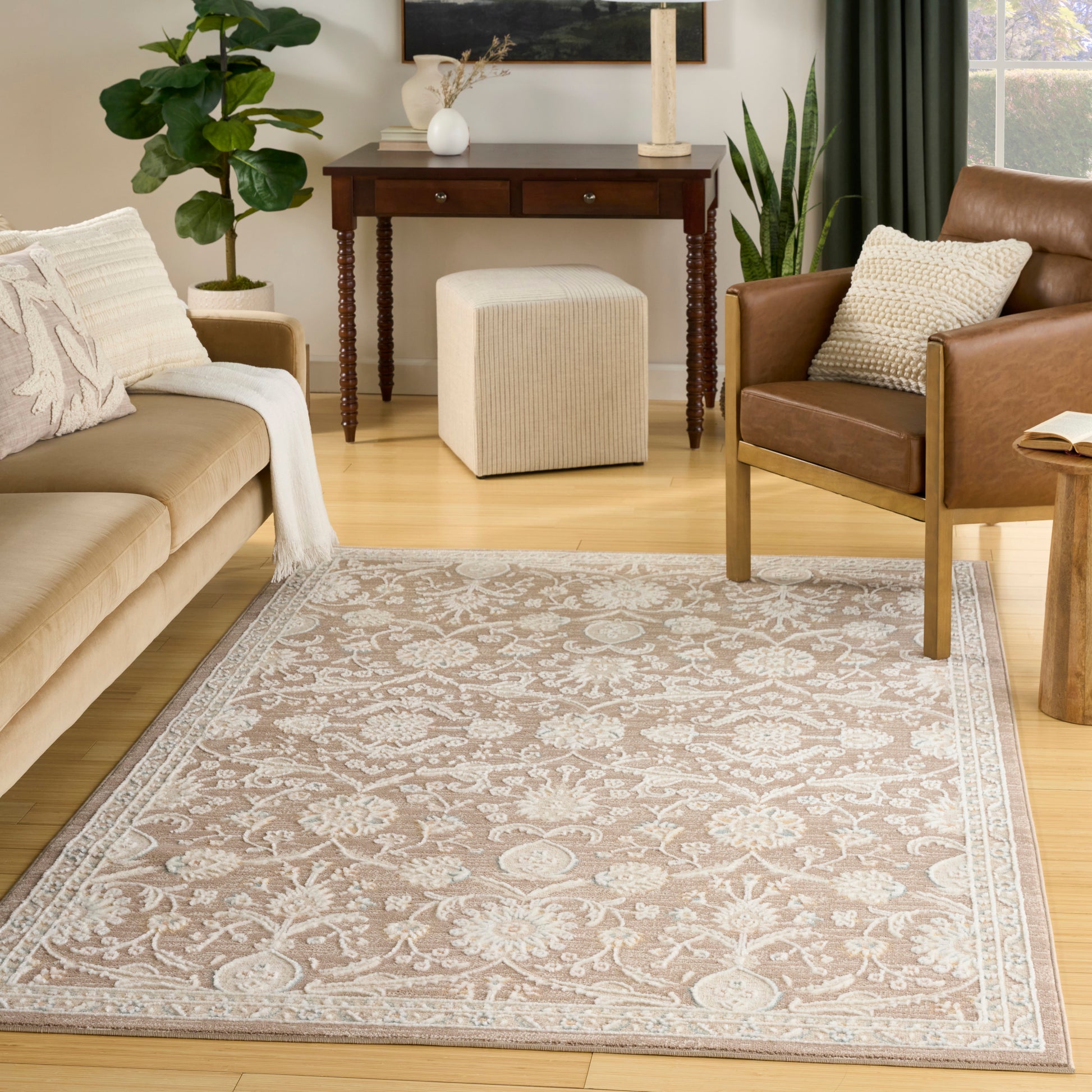 Nourison Home Isla  Mocha  Traditional