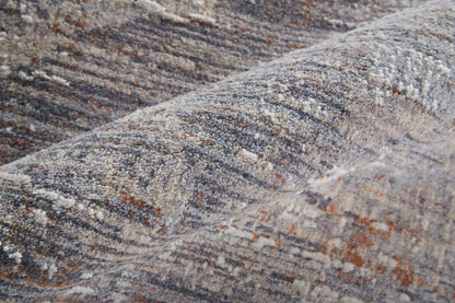 Feizy Lennon 39FYF Gray Multi Abstract Machine Woven Rug - Rugs - Feizy - Atlanta Designer Rugs