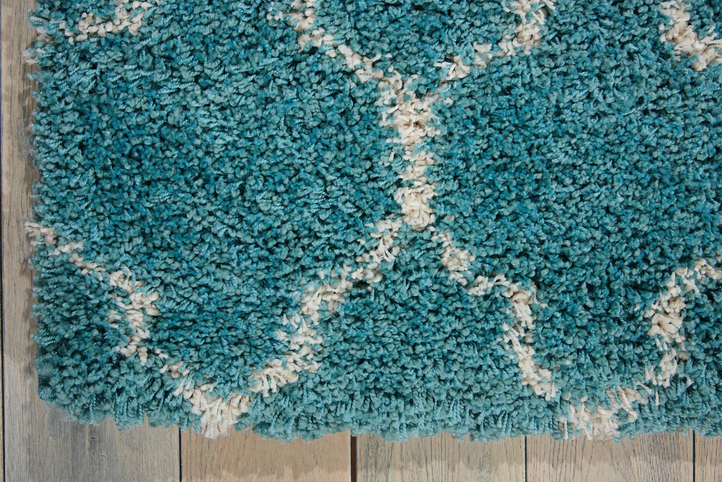 Nourison Home Amore  Aqua  Contemporary