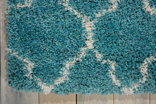 Nourison Home Amore  Aqua  Contemporary