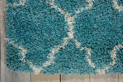 Nourison Home Amore  Aqua  Contemporary