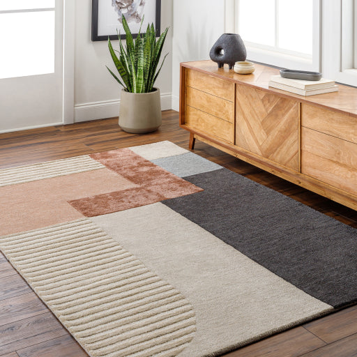 Surya Glasgow GLS-2306 Light Beige Modern  Rug