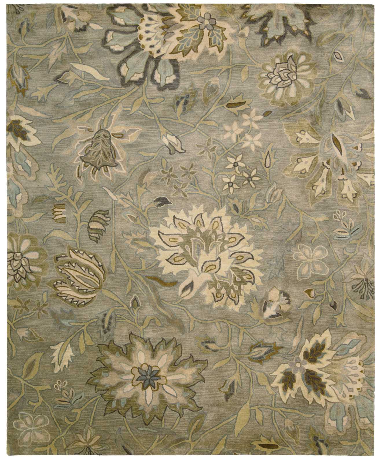 Nourison Home Jaipur  Silver  Transitional