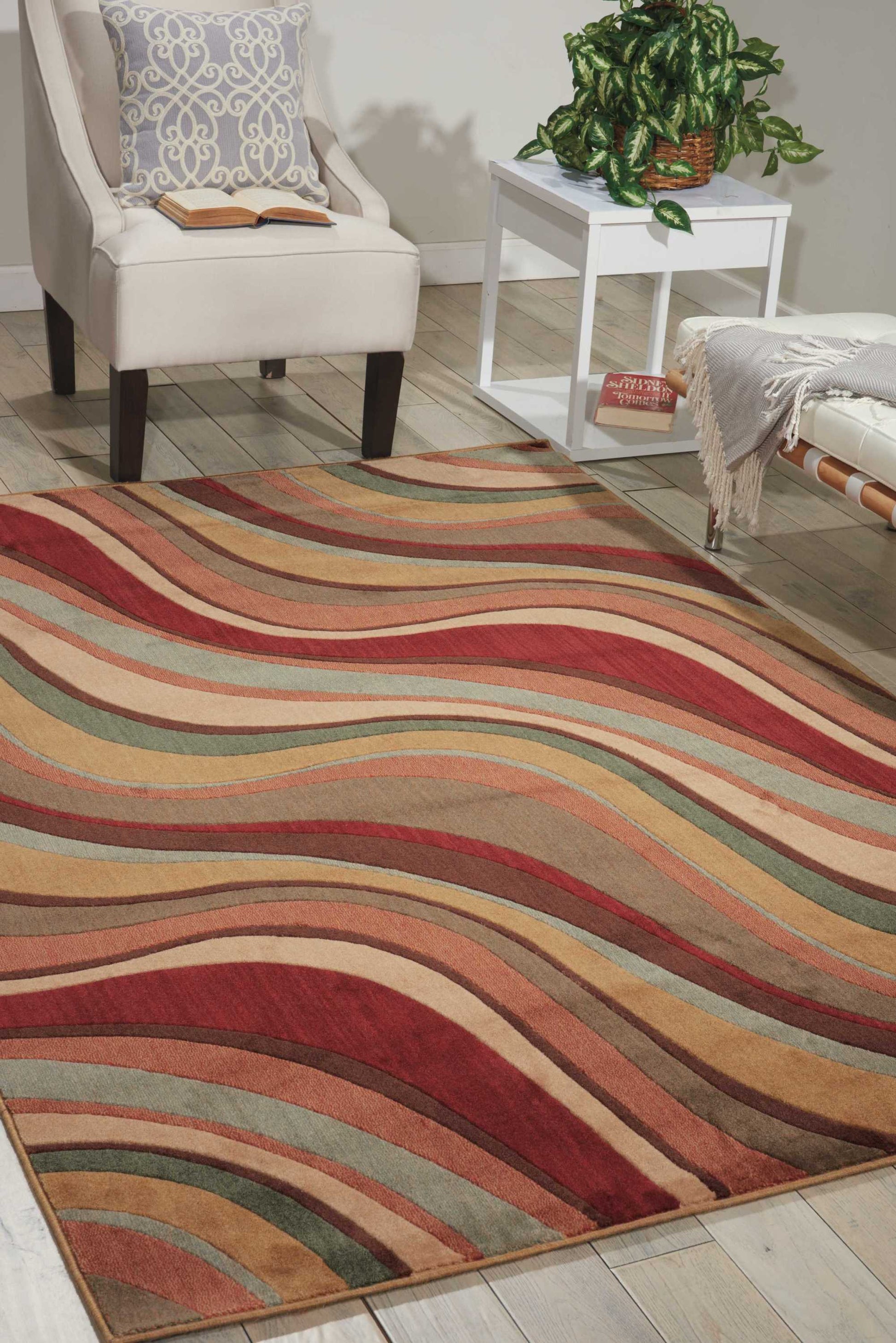 Nourison Home Somerset  Multicolor  Contemporary