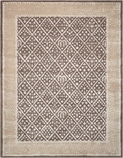 Nourison Home Symphony SYM05 Charcoal Traditional Tufted Rug