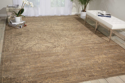 Nourison Home Silken Allure  Mushroom  Traditional