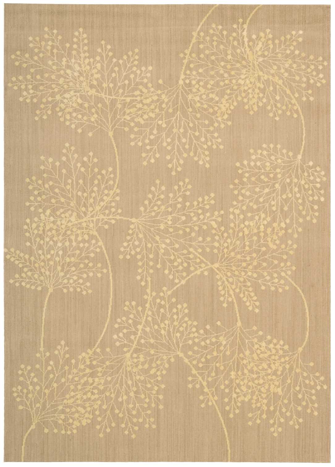 Nourison Home Capri CAP1 Sand Contemporary Loom-woven Rug