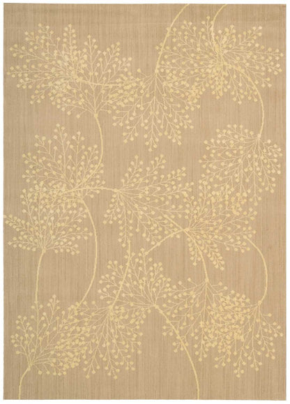 Nourison Home Capri CAP1 Sand Contemporary Loom-woven Rug