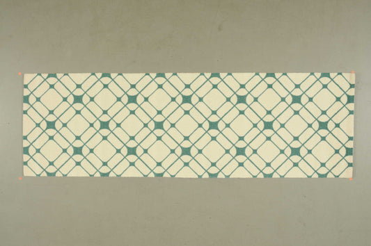 Nourison Home Enhance  Ivory Turquoise  Contemporary