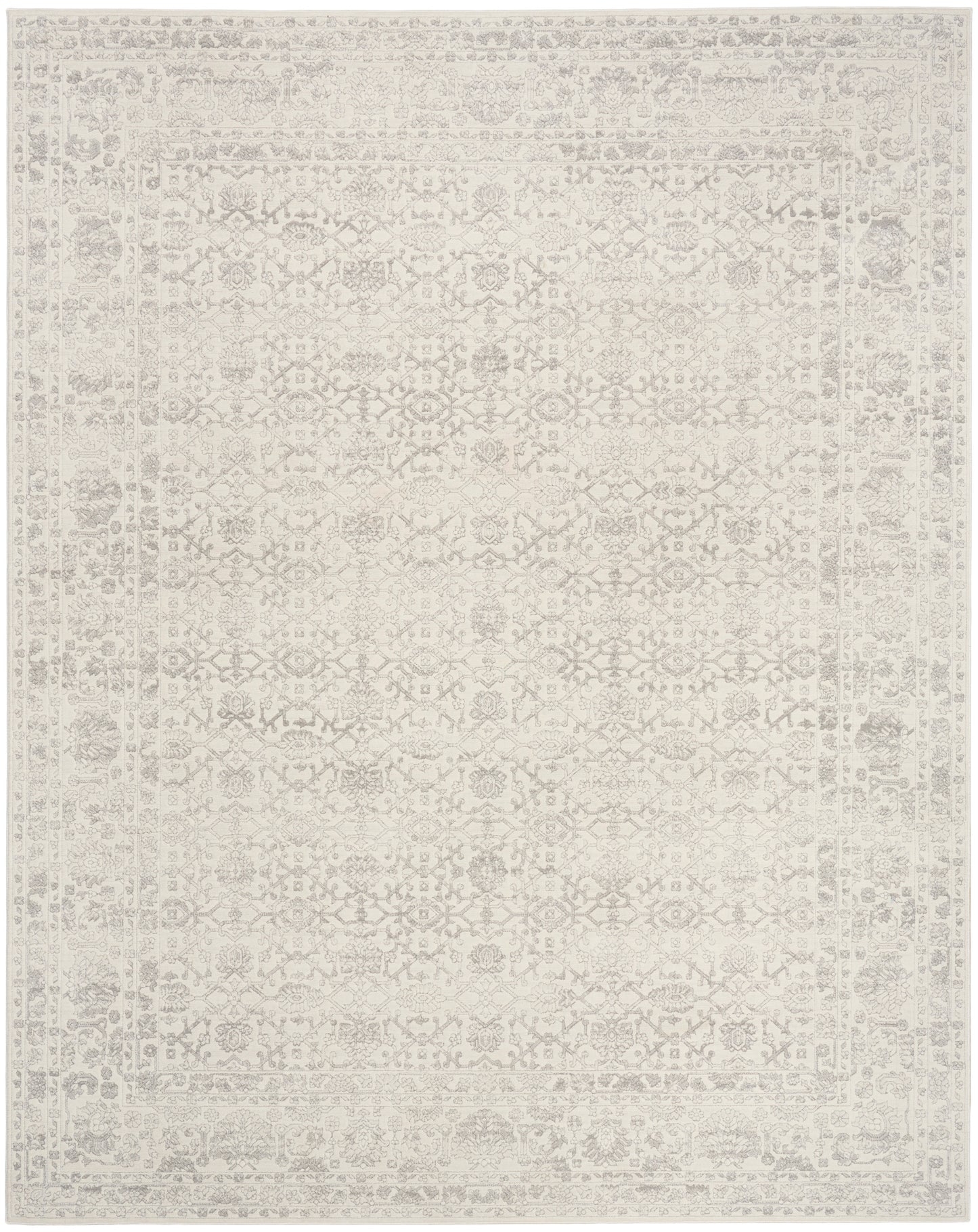 Nourison Home Grace GCE01 Grey Traditional Machine Woven Rug