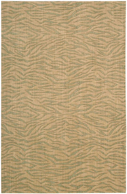 Nourison Home Cosmopolitan  Beige Green  Contemporary