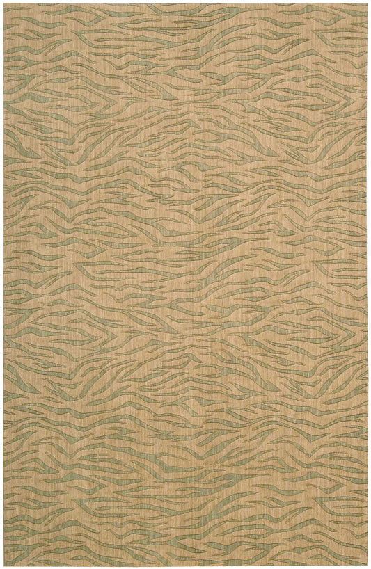 Nourison Home Cosmopolitan  Beige Green  Contemporary