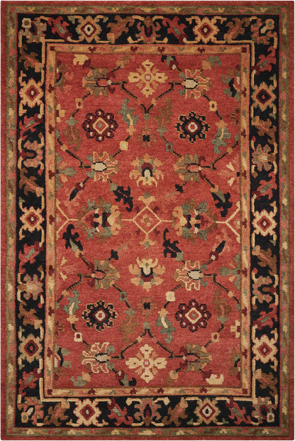 Nourison Home Tahoe TA12 Rust Traditional Knotted Rug