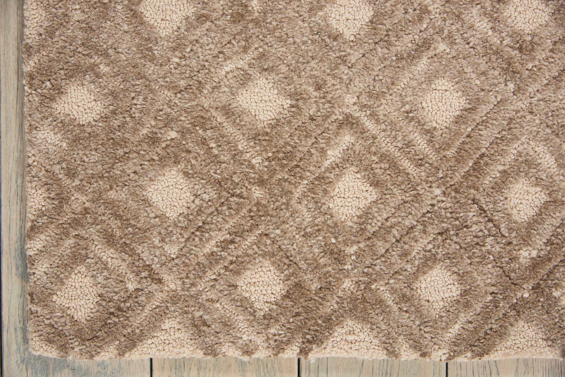 Nourison Home Deco Mod  Taupe  Transitional